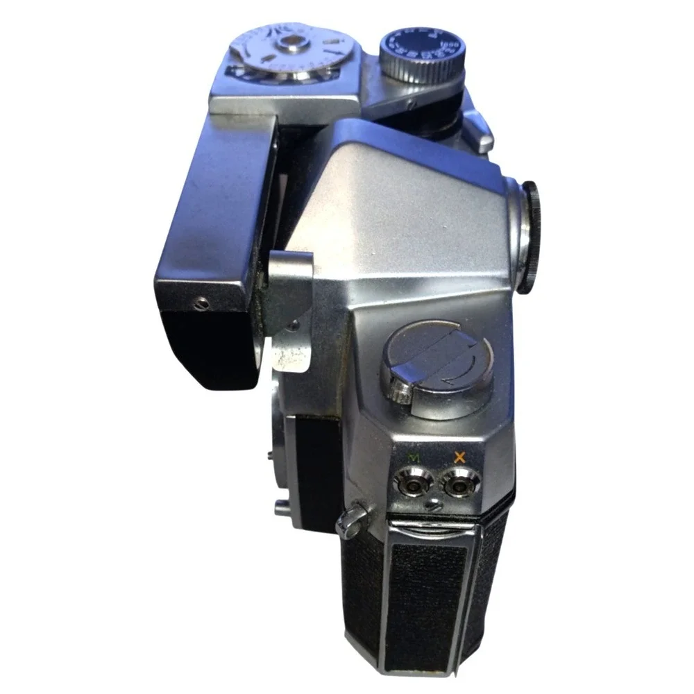 Nikon Nikkorex F Camera Mod.1 Selenium Camera Body, with‎ Leather Cover